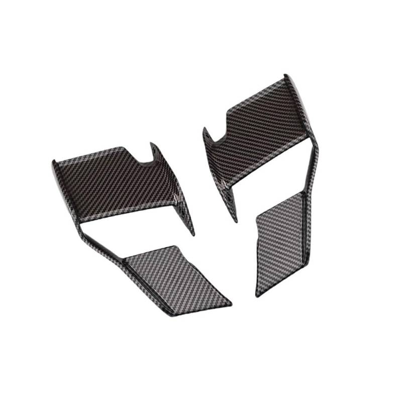 Rahmenabdeckungen Seitenteile Verkleidung Motorrad Front Verkleidung Winglets Seite Winglet Aerodynamische Flügel Kit Spoiler Für S1000R 2021-2023 Windschutzscheibe Spoiler von APUTRCI