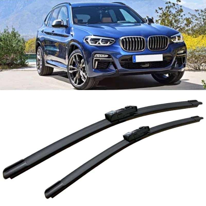 APZKNHDA Scheibenwischer für BMW X3 G01 2018-2020 26""+20"" Wischblätter klare Sicht Scheibenwischerblätter Autoscheibenwischer Autoteile von APZKNHDA