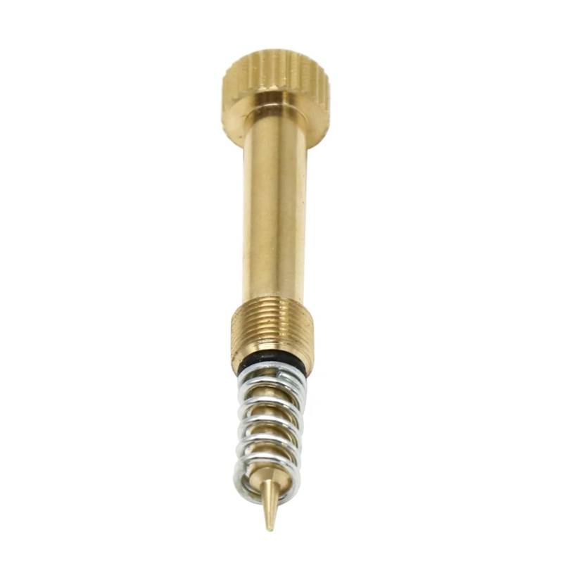 Vergaser-Luftmischschraube, Leerlaufdrehzahl-Einstellschraube for VM22 Carb YBR 125 ATV(Air Fuel Mix Screw) von AQXYWAZQ