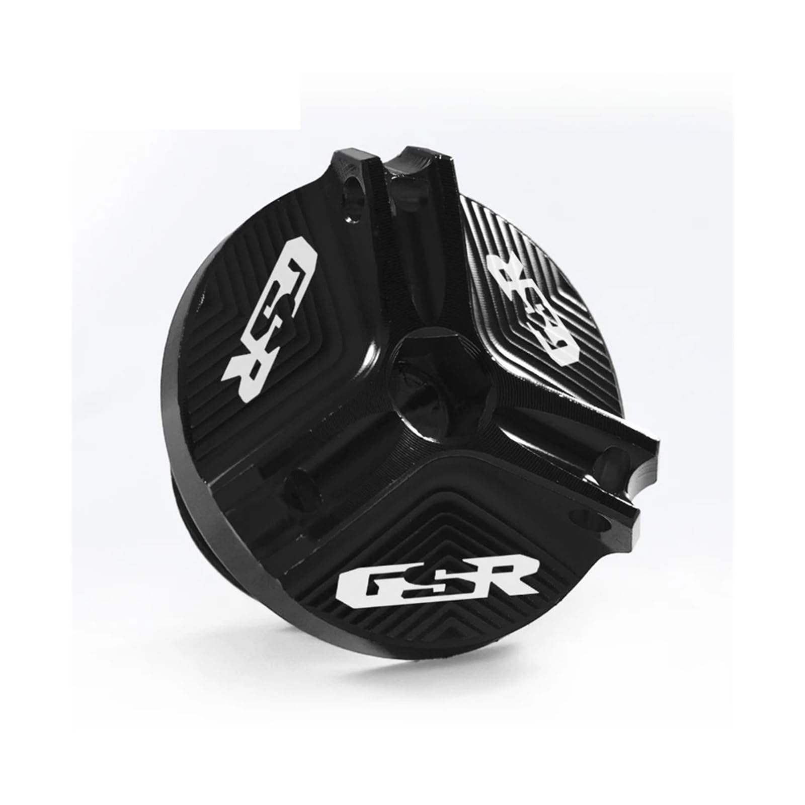 AQXYWQLL Kompatibel mit GSR 750 400 600 GSR750 GSR400 GSR600 Motorrad-Vorderradbremstankdeckel und Motoröl-Einfülldeckel-Zubehör(Oil Filler Cap black) von AQXYWQLL