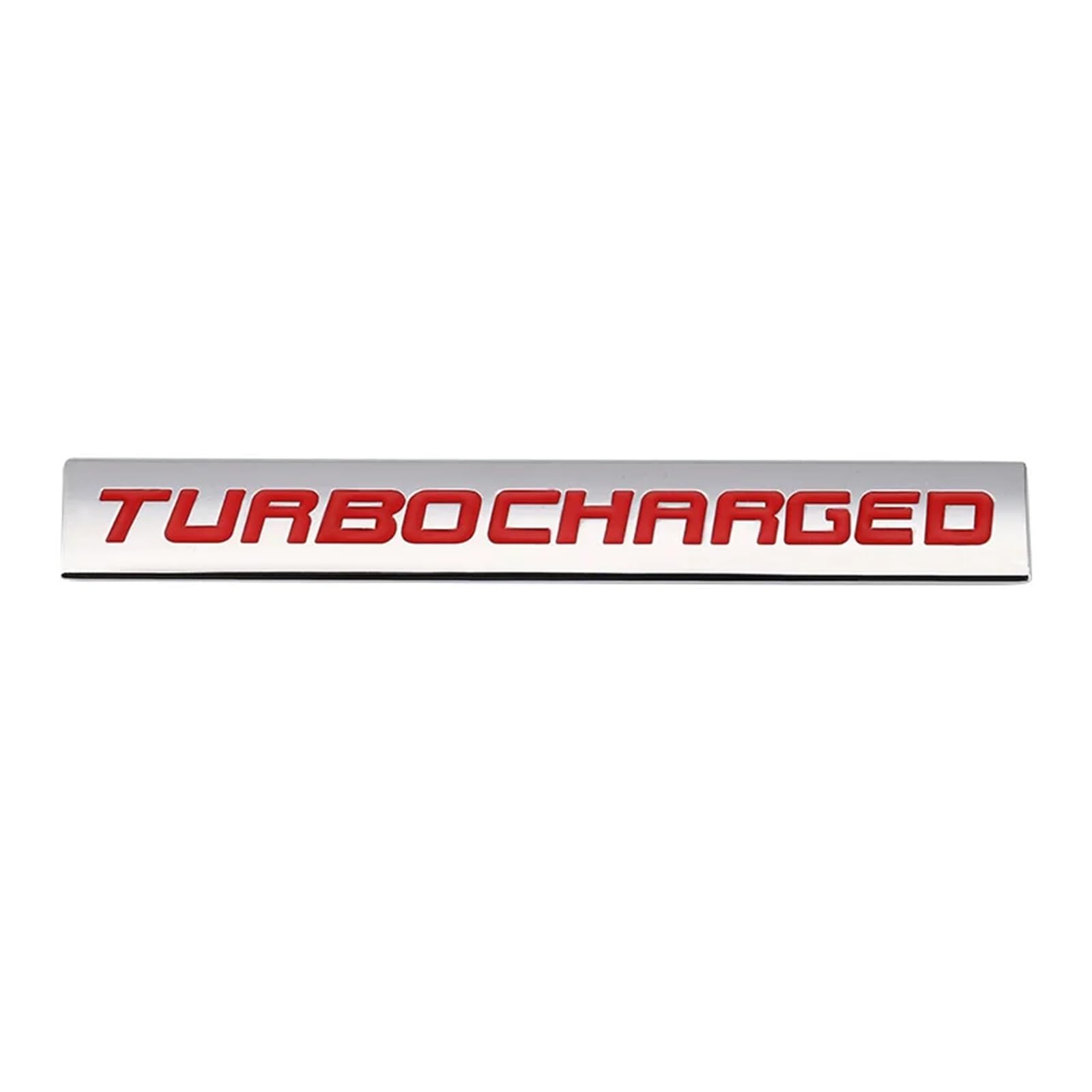 AQXYWQOL 3D Metall Auto Aufkleber TWIN Turbo Turbolader Kompressor Emblem Abzeichen Aufkleber Farbe ist konstant, verblasst nicht und beschädigt(Turbocharged-01) von AQXYWQOL