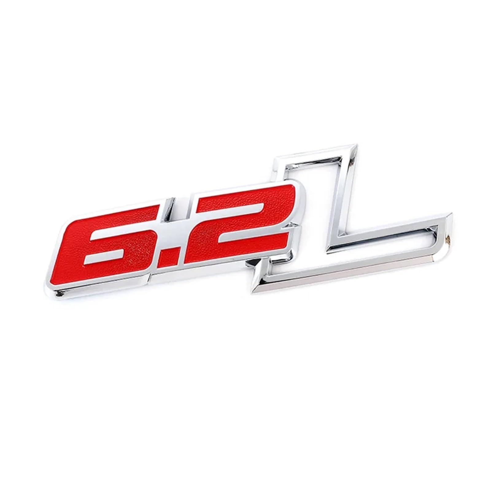 AQXYWQOL ABS-Autoaufkleber, Emblem, Kofferraumabzeichen, Aufkleber, kompatibel mit F150 6,2 l, C7 2011–2015, 6,2 l, Auto-Styling Farbe ist konstant, verblasst nicht und beschädigt(6.2L-02) von AQXYWQOL