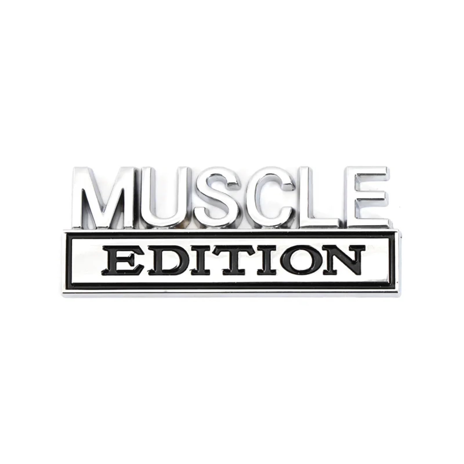 AQXYWQOL Auto Muscle Logo Edition Abzeichen Emblem Aufkleber Kühlergrill kompatibel mit F150 F250 F350 / 1500 2500 / C10 C15 Farbe ist konstant, verblasst nicht und beschädigt(Muscle Sticker-04) von AQXYWQOL