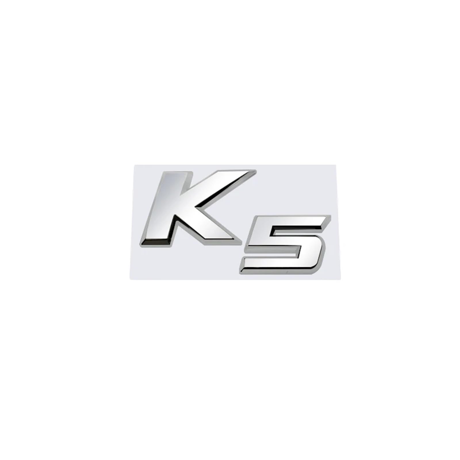 AQXYWQOL Auto-Styling-Metall-Kofferraum-Buchstaben-Aufkleber-Aufkleber, kompatibel mit K2 K3 K4 K5 KX7 Abzeichen-Emblem-Aufkleber Farbe ist konstant, verblasst nicht und beschädigt(4) von AQXYWQOL