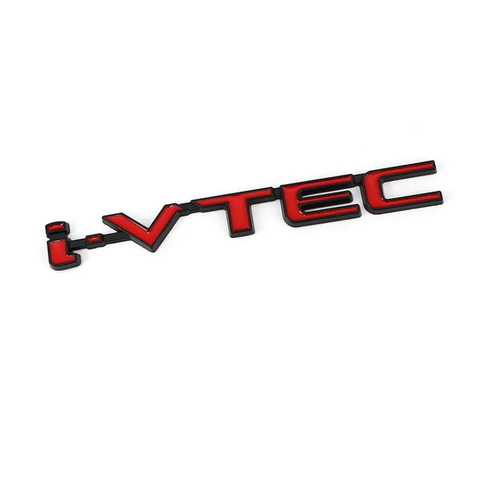 AQXYWQOL Autoaufkleber VTEC Emblem Aufkleber kompatibel mit I VTEC Badge Fit Accord Odyssey CRV HRV Außenzubehör Dekoration Farbe ist konstant, verblasst nicht und beschädigt(A Red 1) von AQXYWQOL