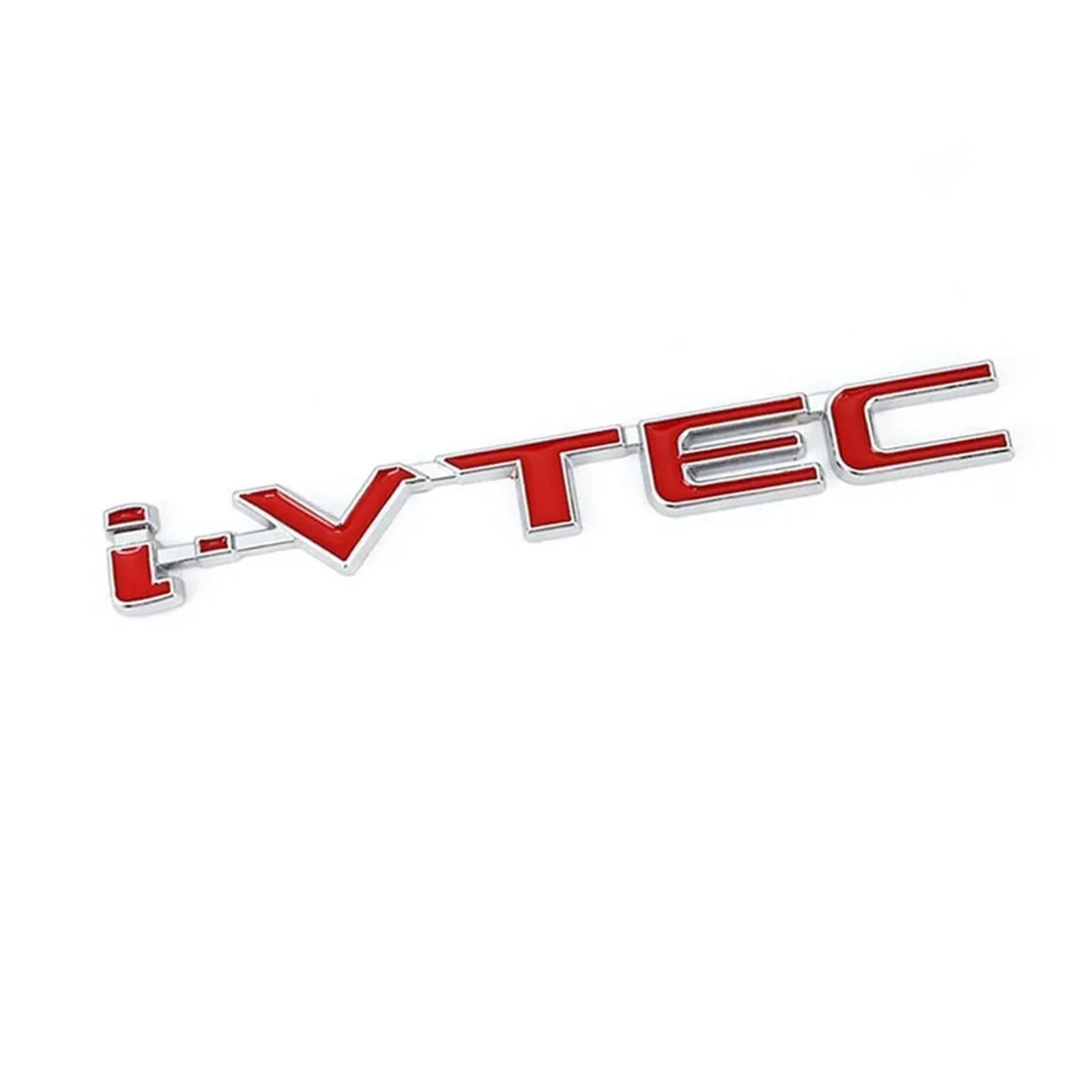 AQXYWQOL Autoaufkleber VTEC Emblem Aufkleber kompatibel mit I VTEC Badge Fit Accord Odyssey CRV HRV Außenzubehör Dekoration Farbe ist konstant, verblasst nicht und beschädigt(A Red 2) von AQXYWQOL