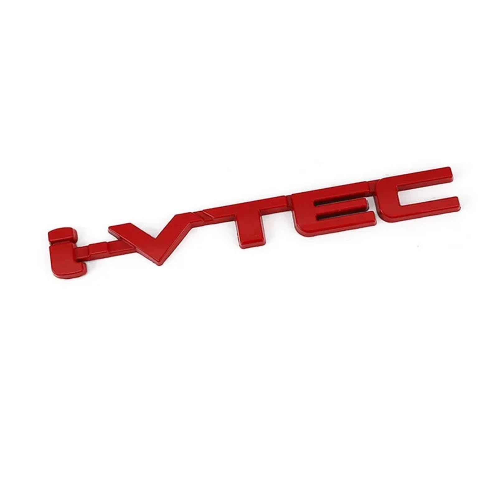 AQXYWQOL Autoaufkleber VTEC Emblem Aufkleber kompatibel mit I VTEC Badge Fit Accord Odyssey CRV HRV Außenzubehör Dekoration Farbe ist konstant, verblasst nicht und beschädigt(B Red) von AQXYWQOL