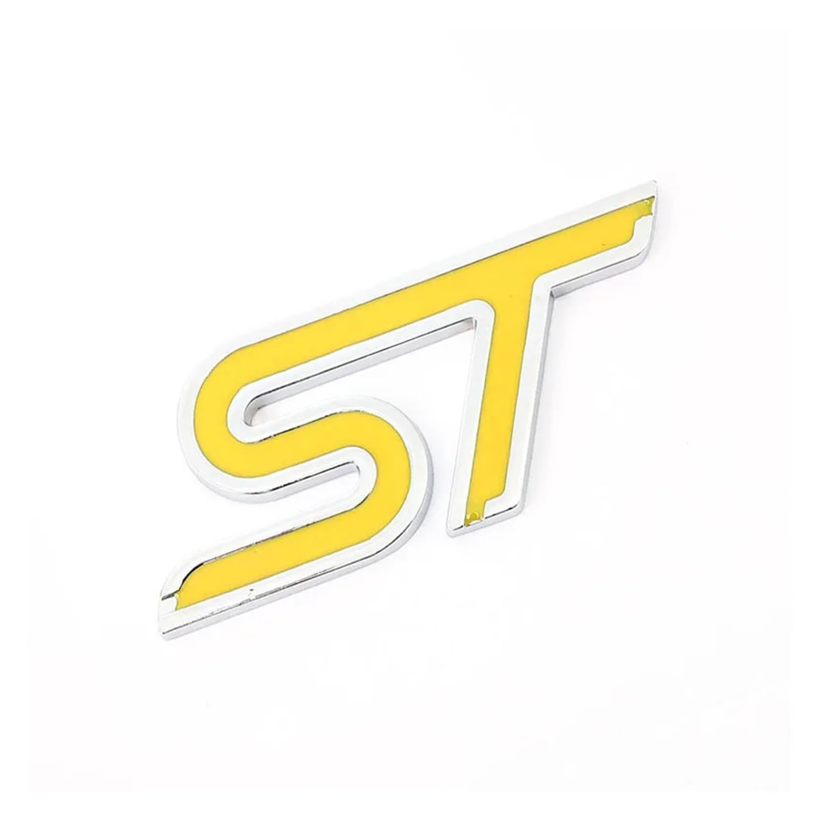 AQXYWQOL Exquisite Autoaufkleber, Frontgrill-Emblem, Auto-Kühlergrill-Abzeichen, kompatibel mit Focus ST Fiesta Ecosport 2009–2015 Mondeo, Auto-Styling Farbe ist konstant, verblasst nicht und beschädi von AQXYWQOL