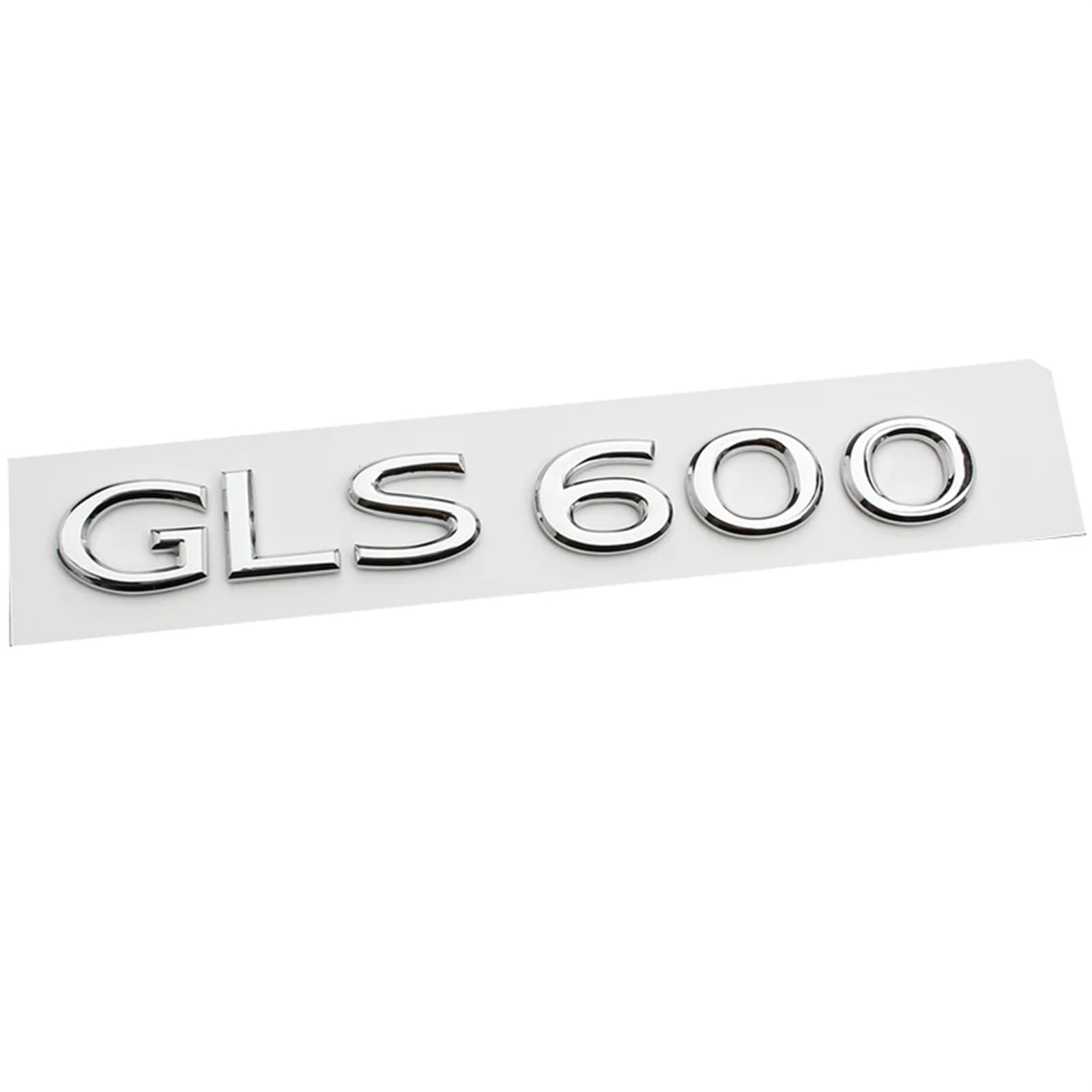 AQXYWQOL Kofferraumbuchstaben Logo Abzeichen Emblem Aufkleber Kompatibel mit S GLS Klasse S580 S600 S680 GLS480 GLS580 GLS600 GLS680 X167 W222 Farbe ist konstant, verblasst nicht und beschädigt(K) von AQXYWQOL