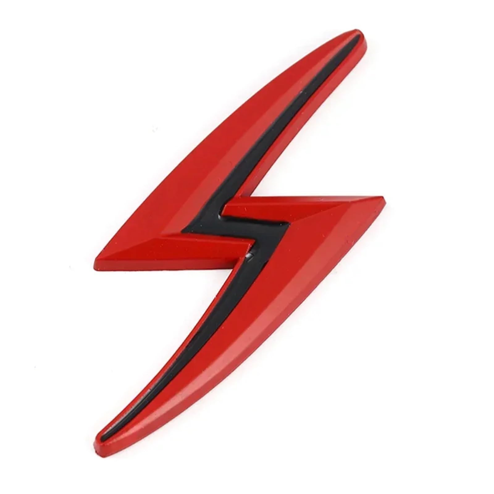 AQXYWQOL Lightning Logo Autofenster-Seitenaufkleber, kompatibel mit Almera Sylphy Altima Terra Kicks X-trail Juke Auto Body Trunk Badge Aufkleber Farbe ist konstant, verblasst nicht und beschädigt(Red von AQXYWQOL