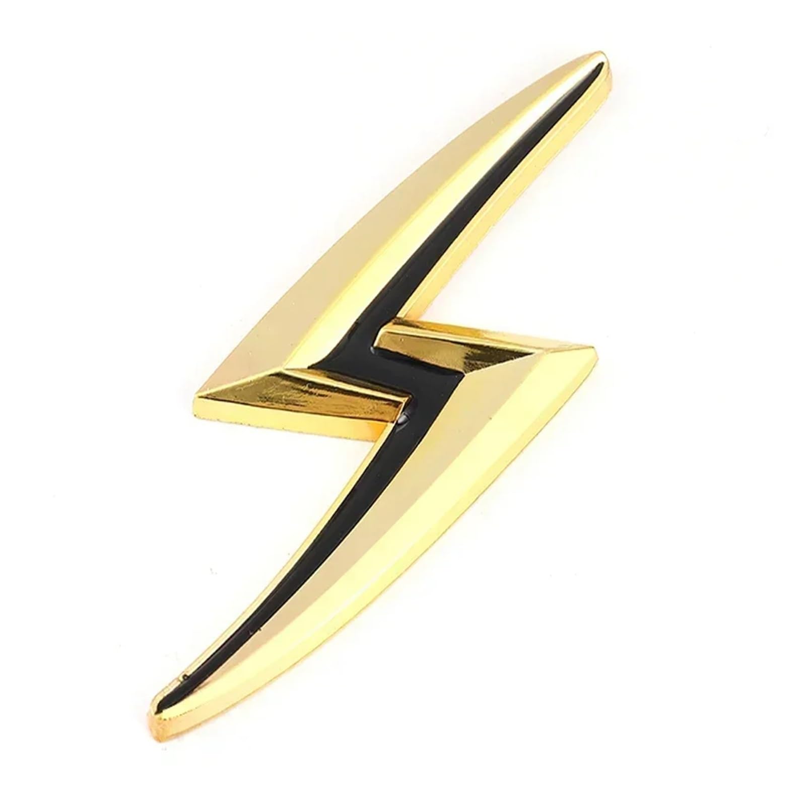 AQXYWQOL Lightning Logo Autofenster-Seitenaufkleber, kompatibel mit Almera Sylphy Altima Terra Kicks X-trail Juke Auto Body Trunk Badge Aufkleber Farbe ist konstant, verblasst nicht und beschädigt(Gol von AQXYWQOL