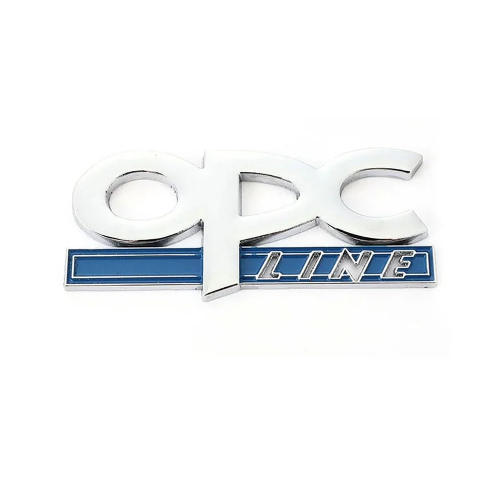 AQXYWQOL Metall Auto Aufkleber Abzeichen Emblem Fronthaube Kühlergrill Aufkleber OPC Logo Farbe ist konstant, verblasst nicht und beschädigt(OPC LINE sticker) von AQXYWQOL