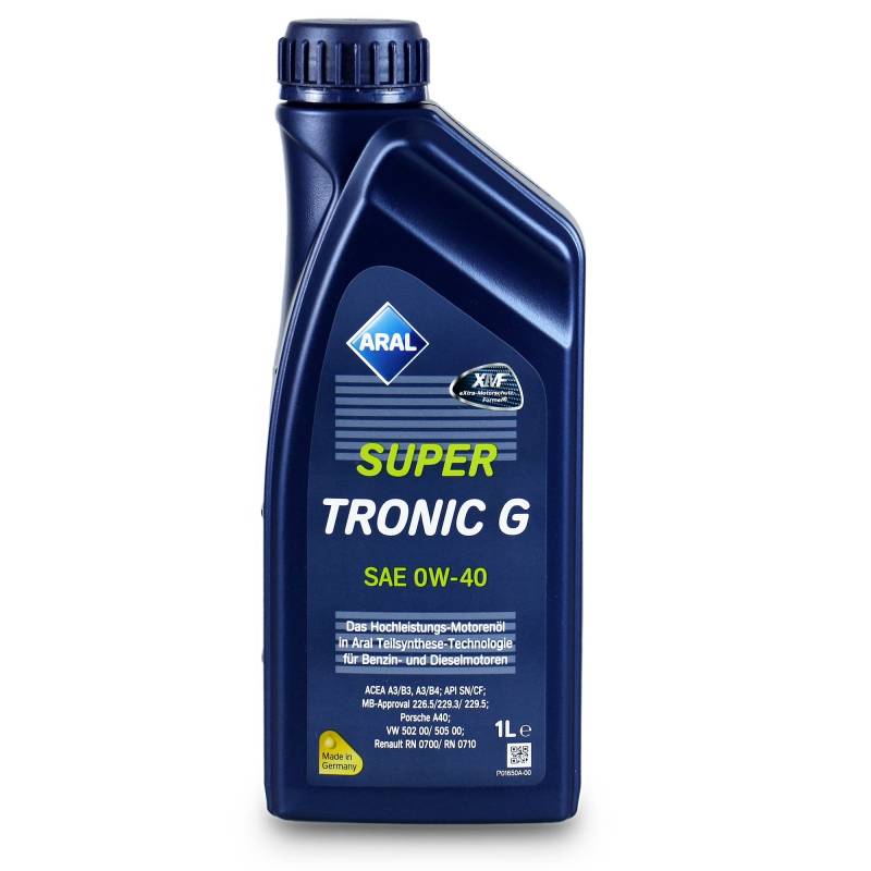 1 L Liter Aral SuperTronic G 0W-40 Motor-Öl Motoren-Öl von ARAL