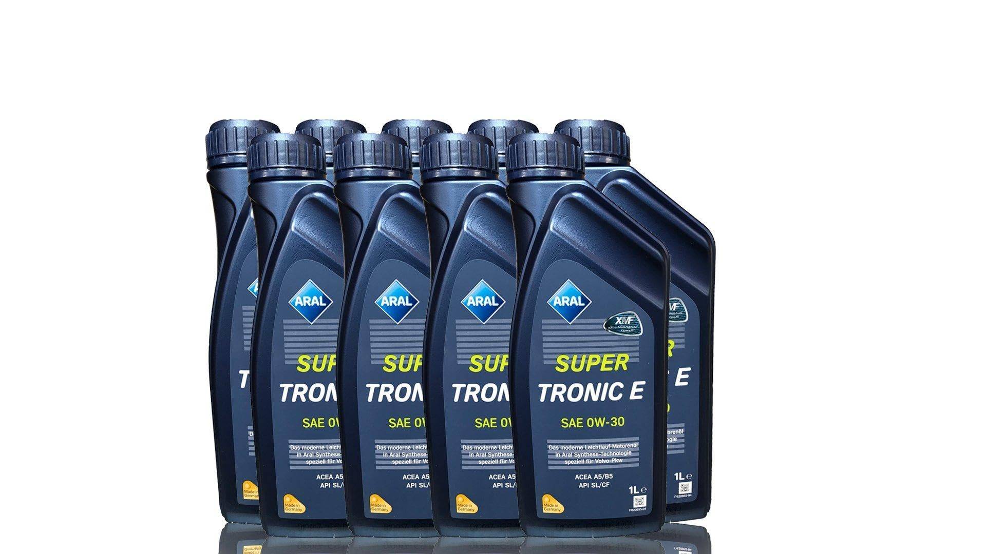 ARAL Super Tronic E 0W-30 Motoröl 9x1 Liter von ARAL