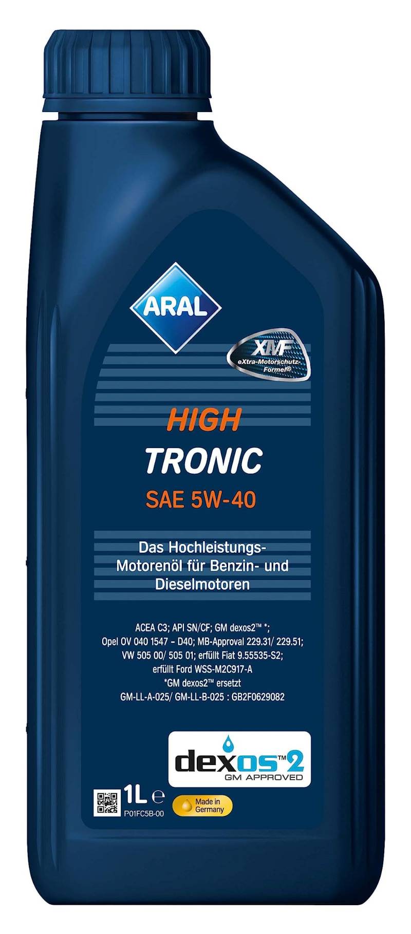 Aral HighTronic 5W-40 Motoröl, 1L von ARAL