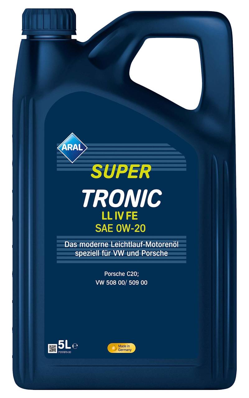 Aral SuperTronic LL IV FE 0W-20 Longlife Motoröl, 5L von ARAL