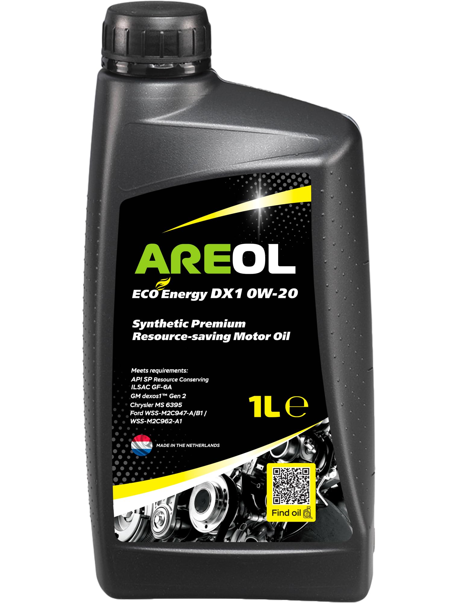 AREOL ECO Energy DX1 0W-20 Motoröl, 1 Liter von AREOL