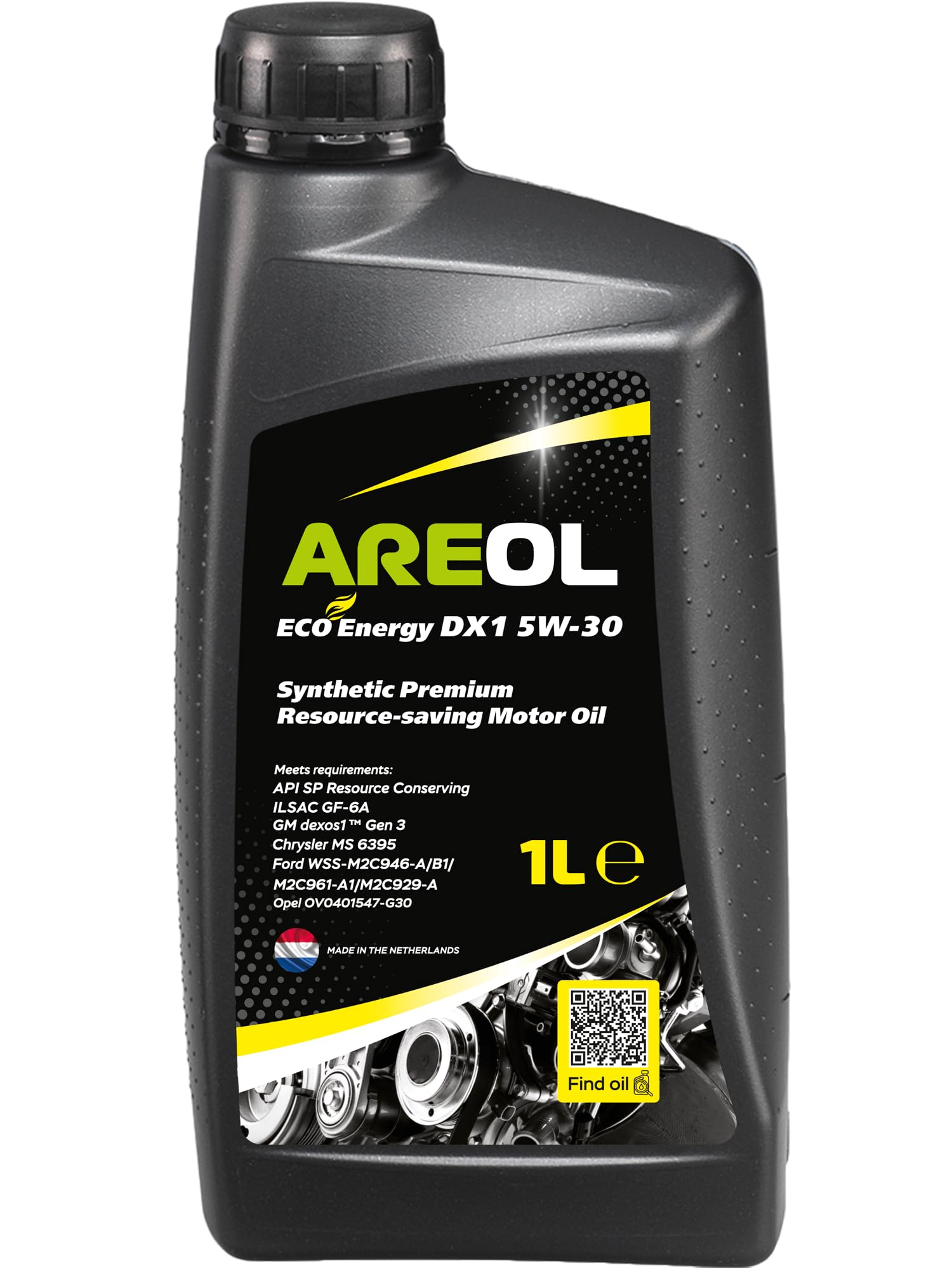 AREOL ECO Energy DX1 5W-30 Motoröl, 1 Liter von AREOL