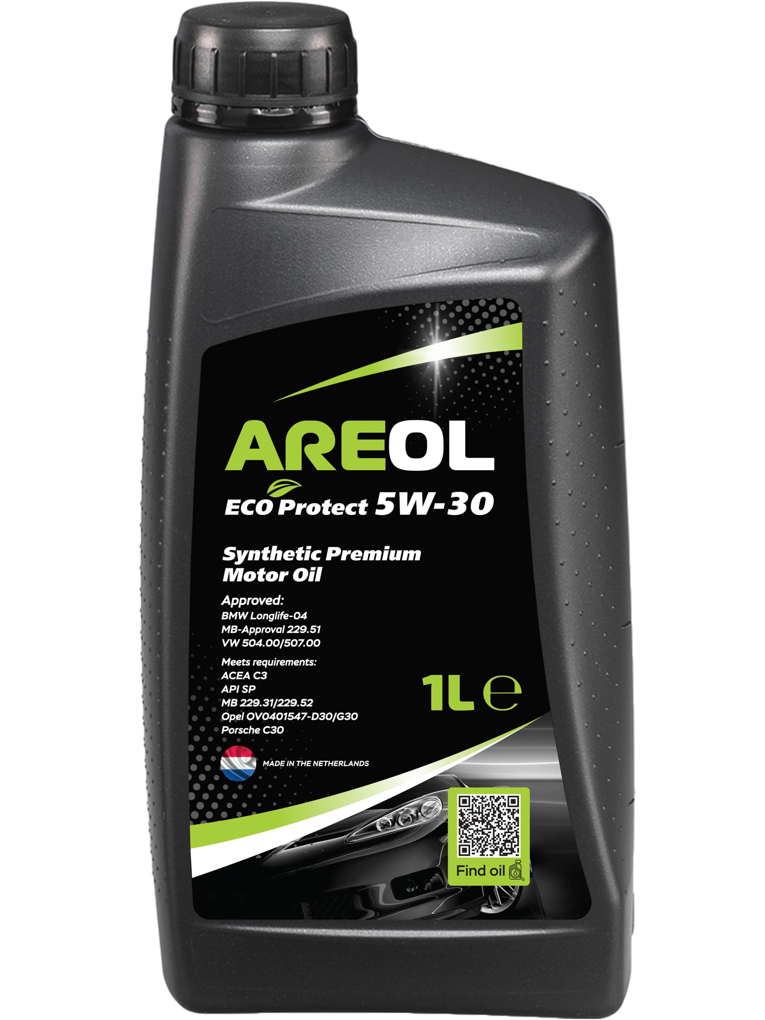 AREOL ECO Protect 5W-30 Motoröl, 1 Liter von AREOL