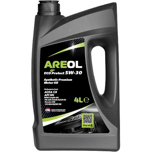 AREOL ECO Protect 5W-30 Motoröl, 4 Liter von AREOL