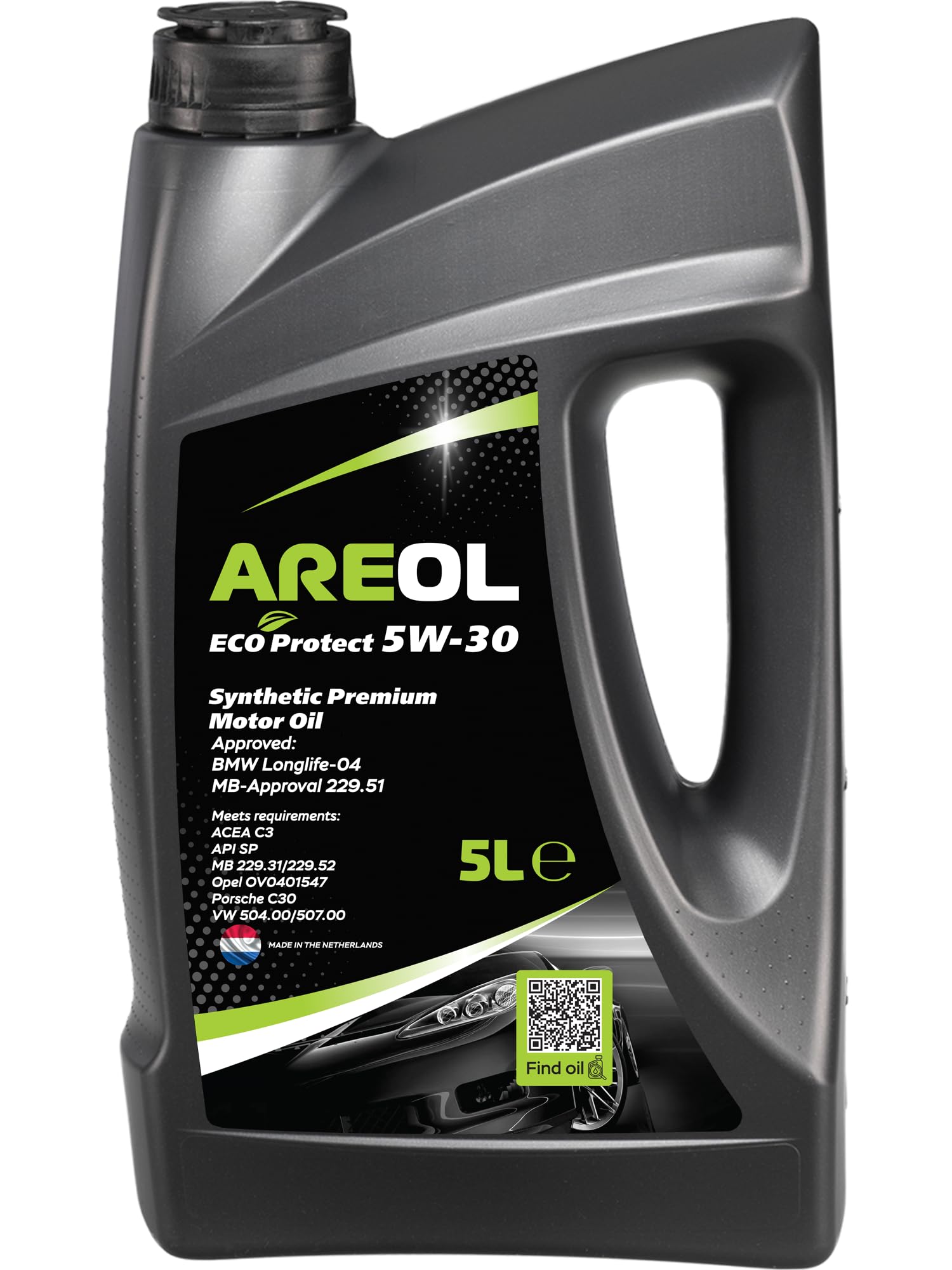 AREOL ECO Protect 5W-30 Motoröl, 5 Liter von AREOL