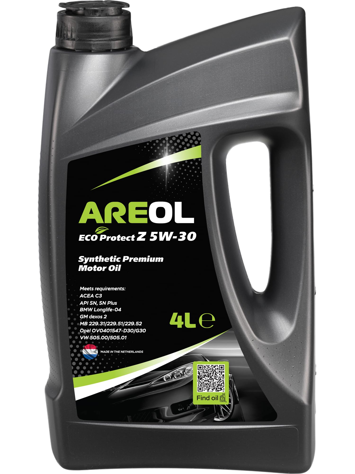 AREOL ECO Protect Z 5W-30 Motoröl, 4 Liter von AREOL