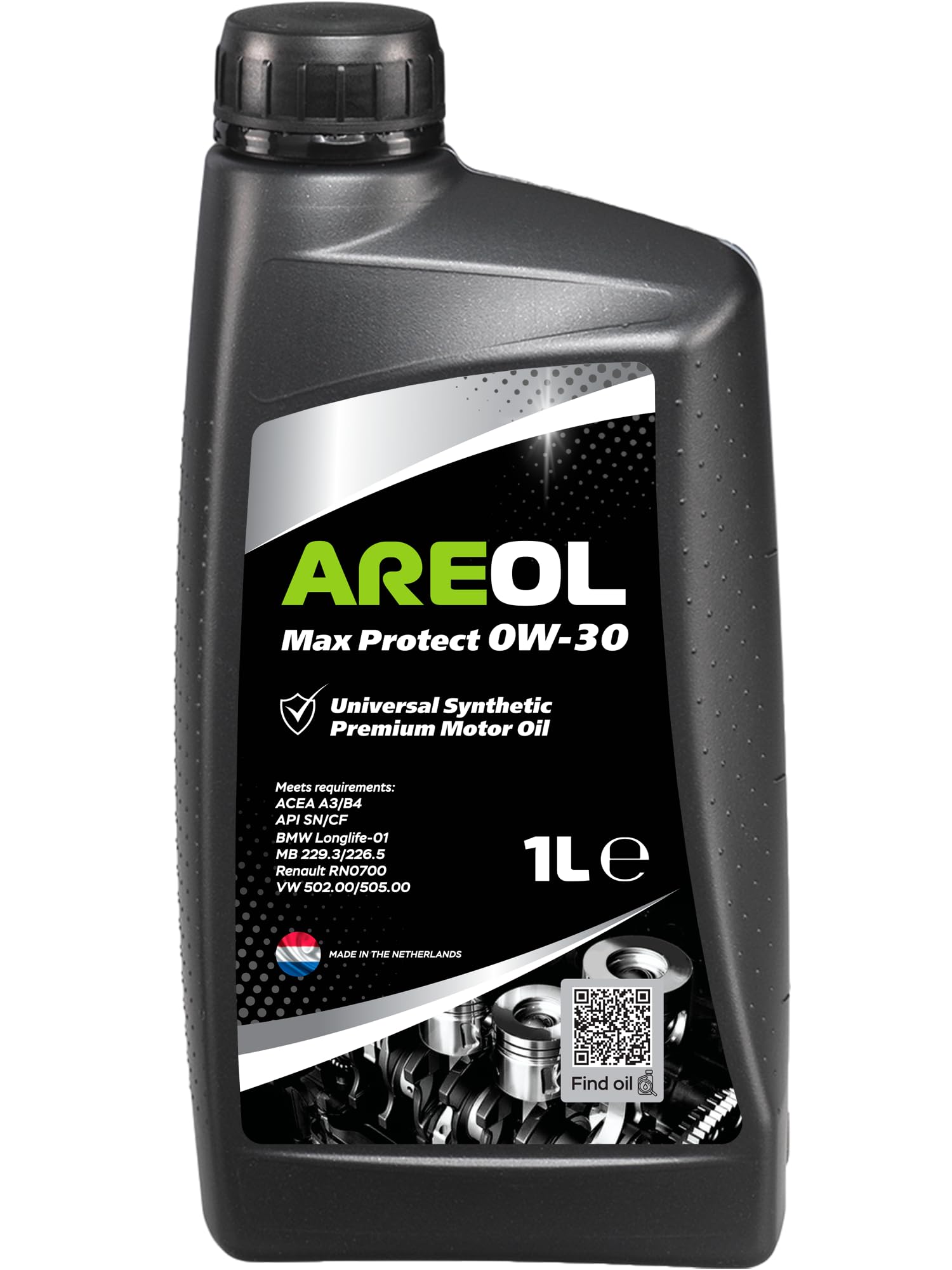AREOL Max Protect 0W-30 Motoröl, 1 Liter von AREOL