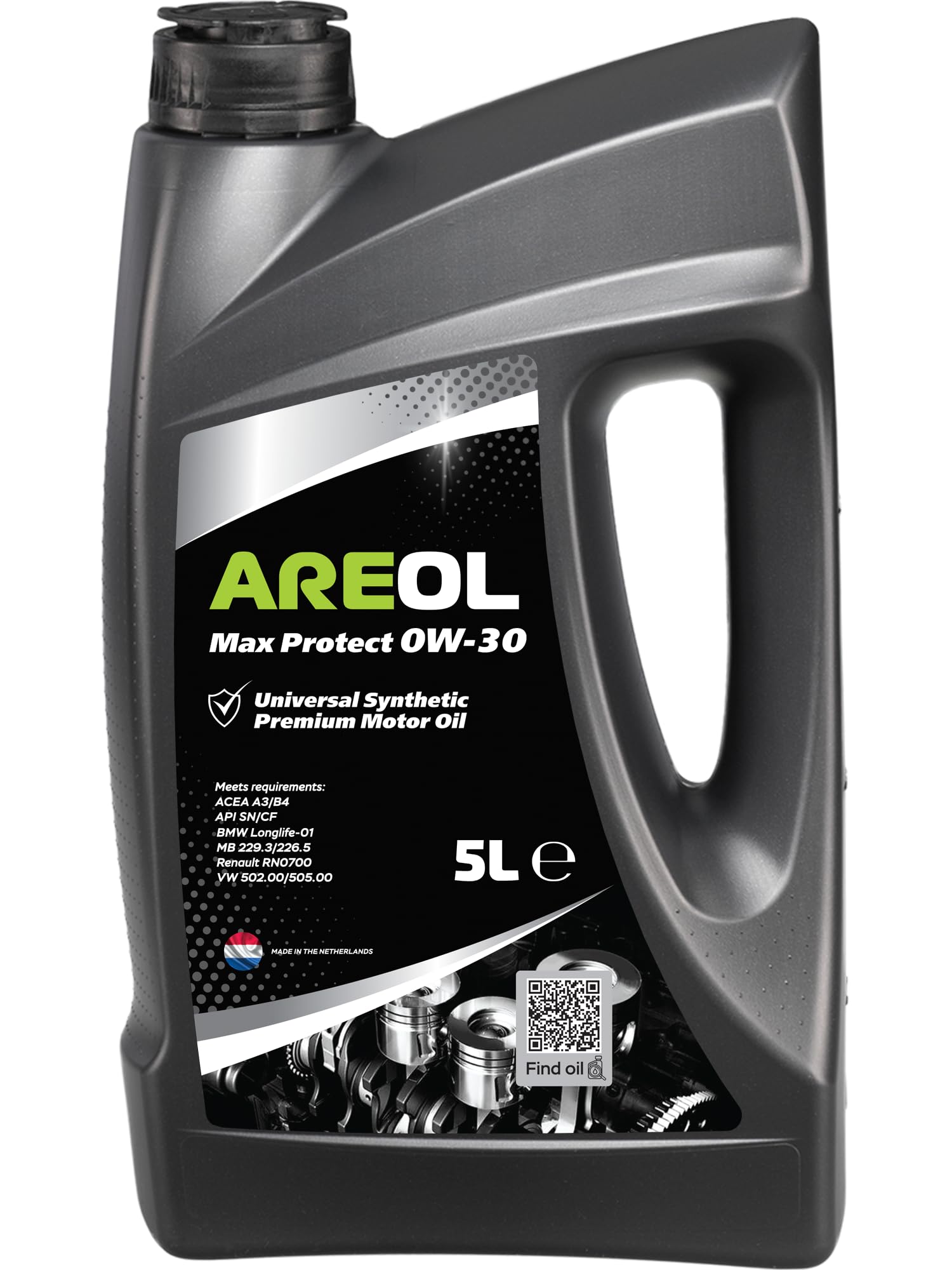 AREOL Max Protect 0W-30 Motoröl, 5 Liter von AREOL