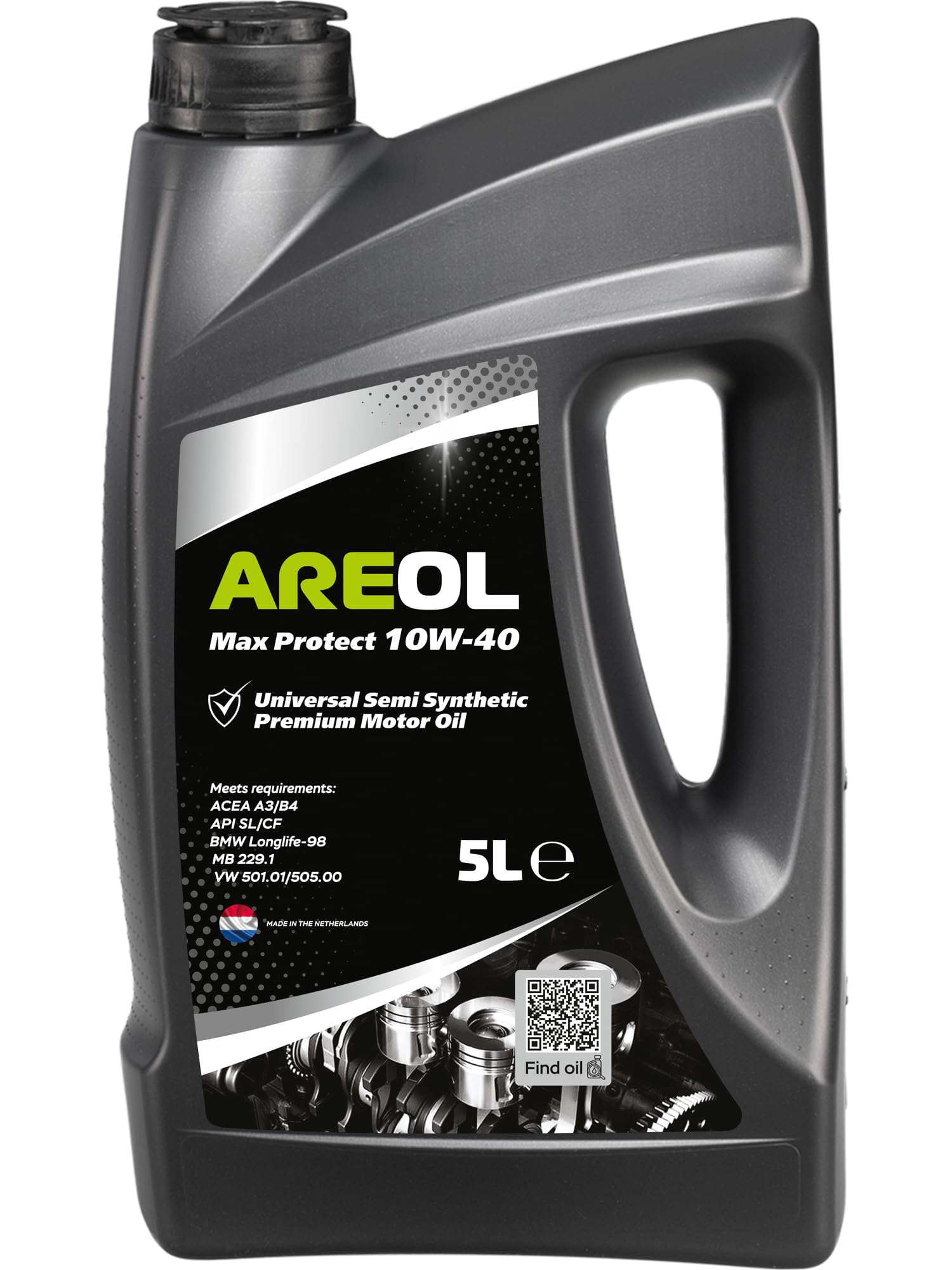 AREOL Max Protect 10W-40 Motoröl, 5 Liter von AREOL