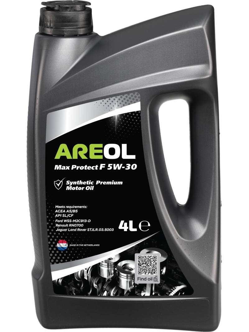 AREOL Max Protect F 5W-30 Motoröl, 4 Liter von AREOL