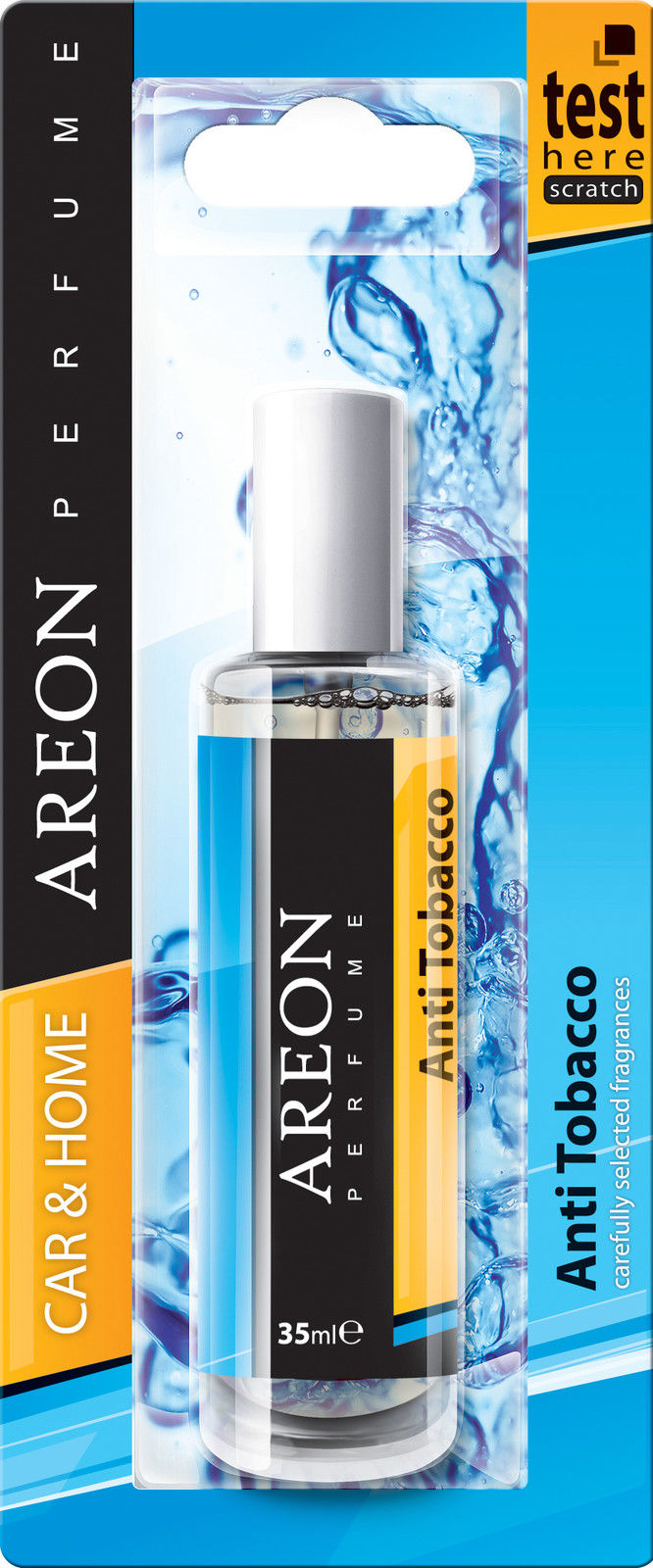 Original Areon Auto Parfüm Lufterfrischer Duftbaum Zersträuber Anti Tabak 35ml von erio FRESH GmbH & Co. KG