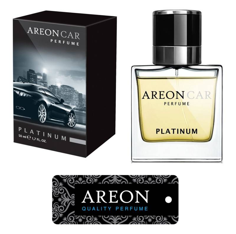 Original Areon LUX Auto Parfüm Lufterfrischer Duftdose Duftbaum PLATIN LINE 50ml von AREON