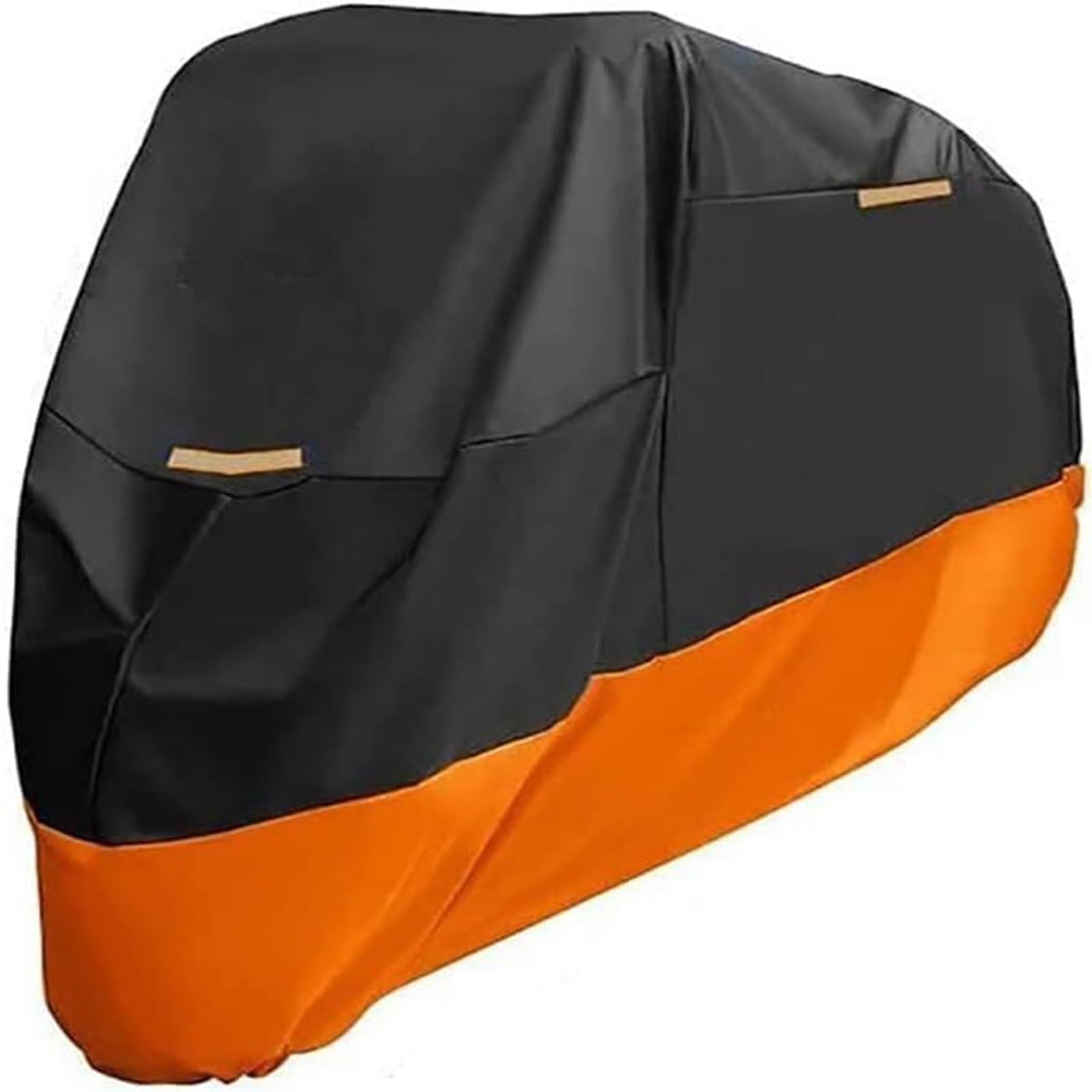 Arey Motorrad Abdeckungen für BMW R1250 GS R 1250 GS R 1250GS HP, Motorräder Abdeckplane Winterfest Regen UV-Schutz Mit Schlüsselloch Zubehör,A/Black-Orange-XXXXL von AREY