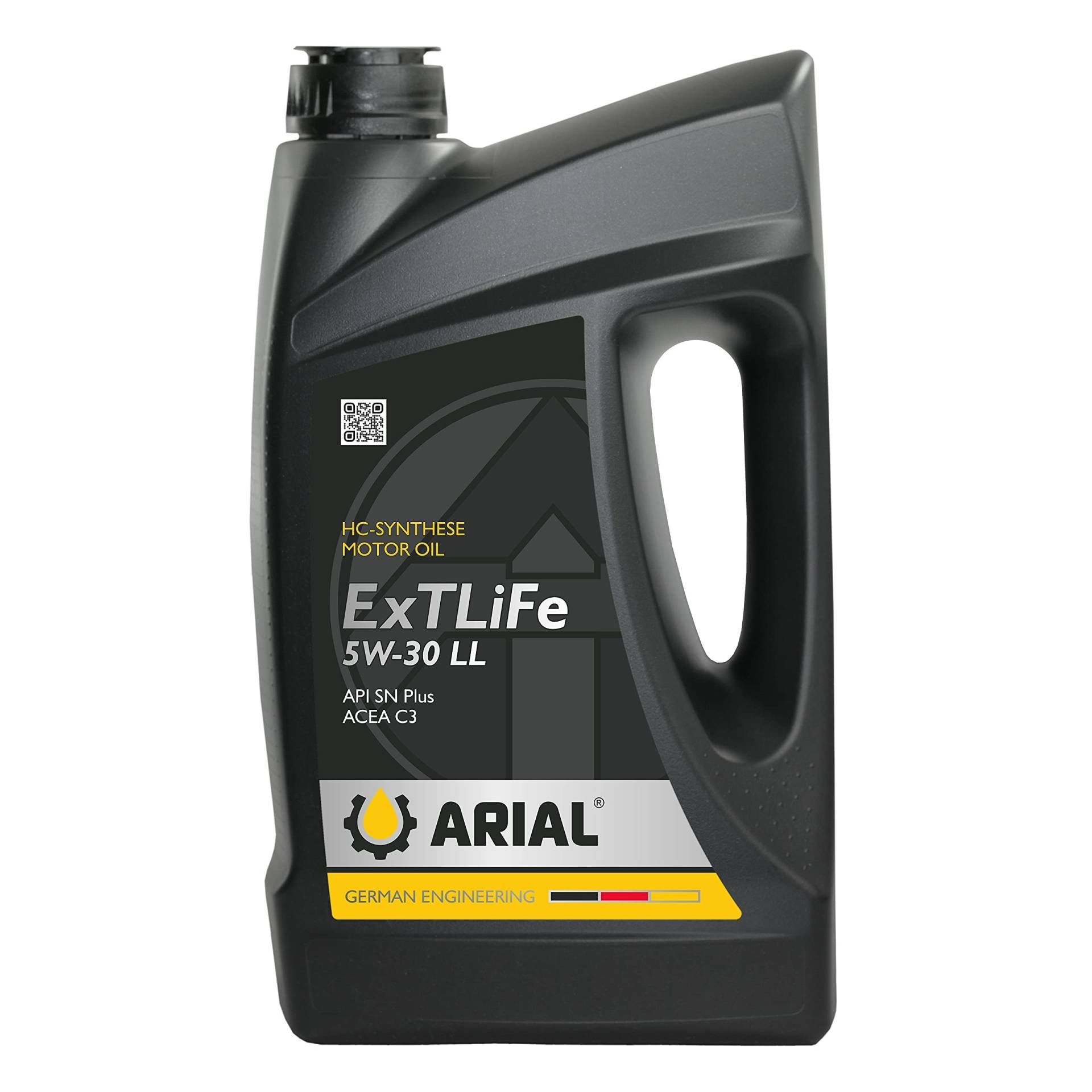 ARIAL MOTORÖL 5W-30 LL LONGLIFE ACEA C3 API SN PLUS 5 Liter von ARIAL