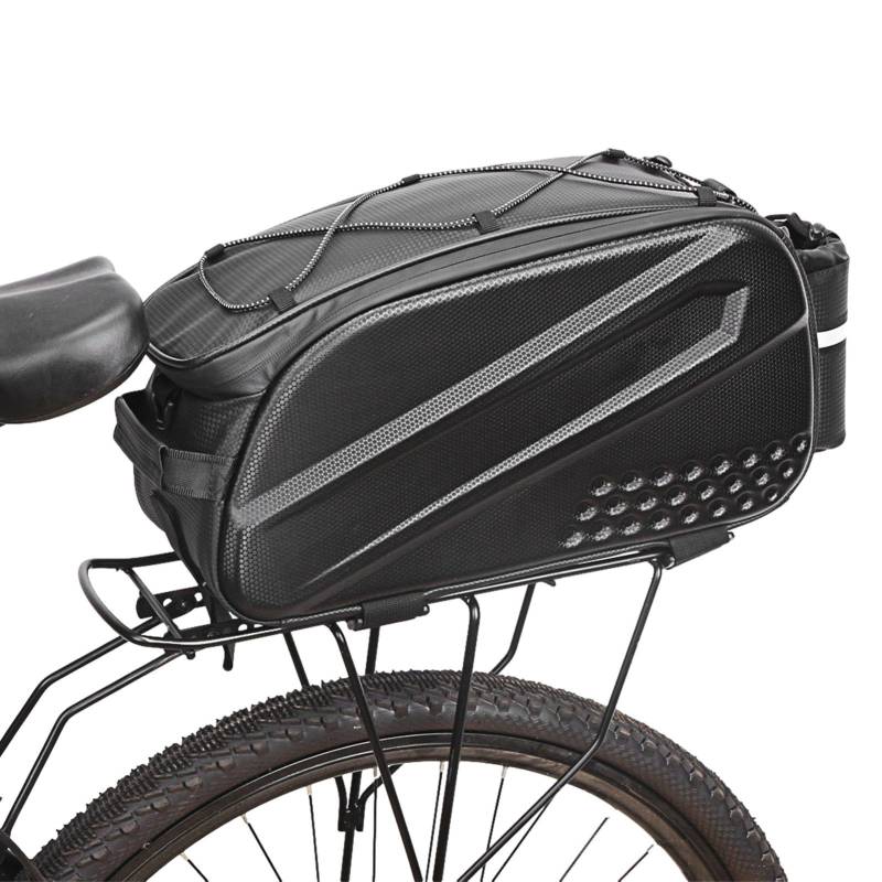 ARIOU Gepäckträgertasche, Rahmentasche, Gepäckträgertasche, Taschen, Fahrradtasche, reflektierende Fahrradtaschen, Wasserflaschenhalter, Fahrradrahmentasche, Aufbewahrungs-Organizer für Mountainbikes, von ARIOU