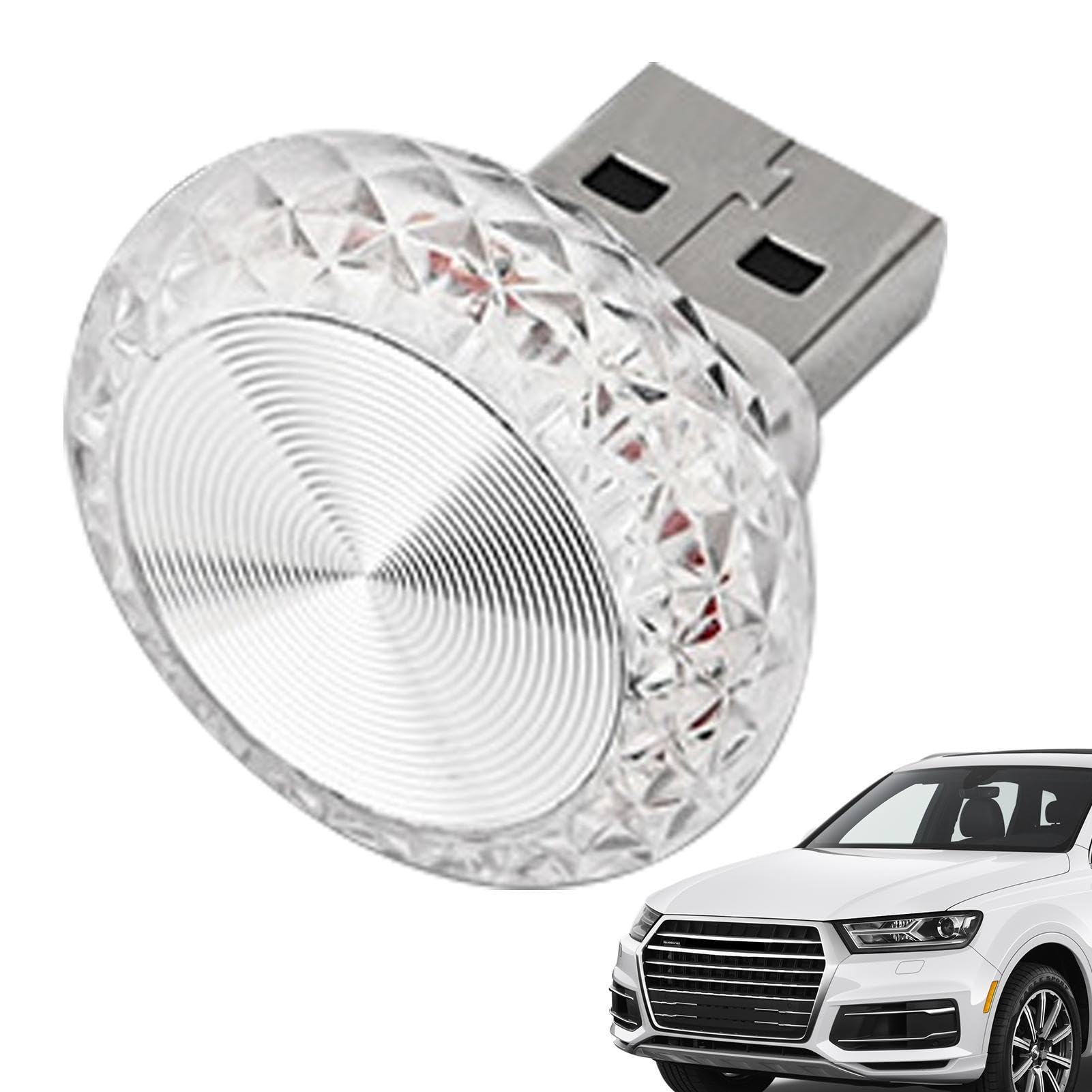 Innenbeleuchtung Für Autos – LED-Innenbeleuchtung Für Autos | LED-Leuchten Fürs Auto | Auto-LED-Leuchten Für Den Innenraum, Kabellos | Bunte LED-USB-Auto-Innenraum-Atmosphärenlampen | Für Die von ARIOU