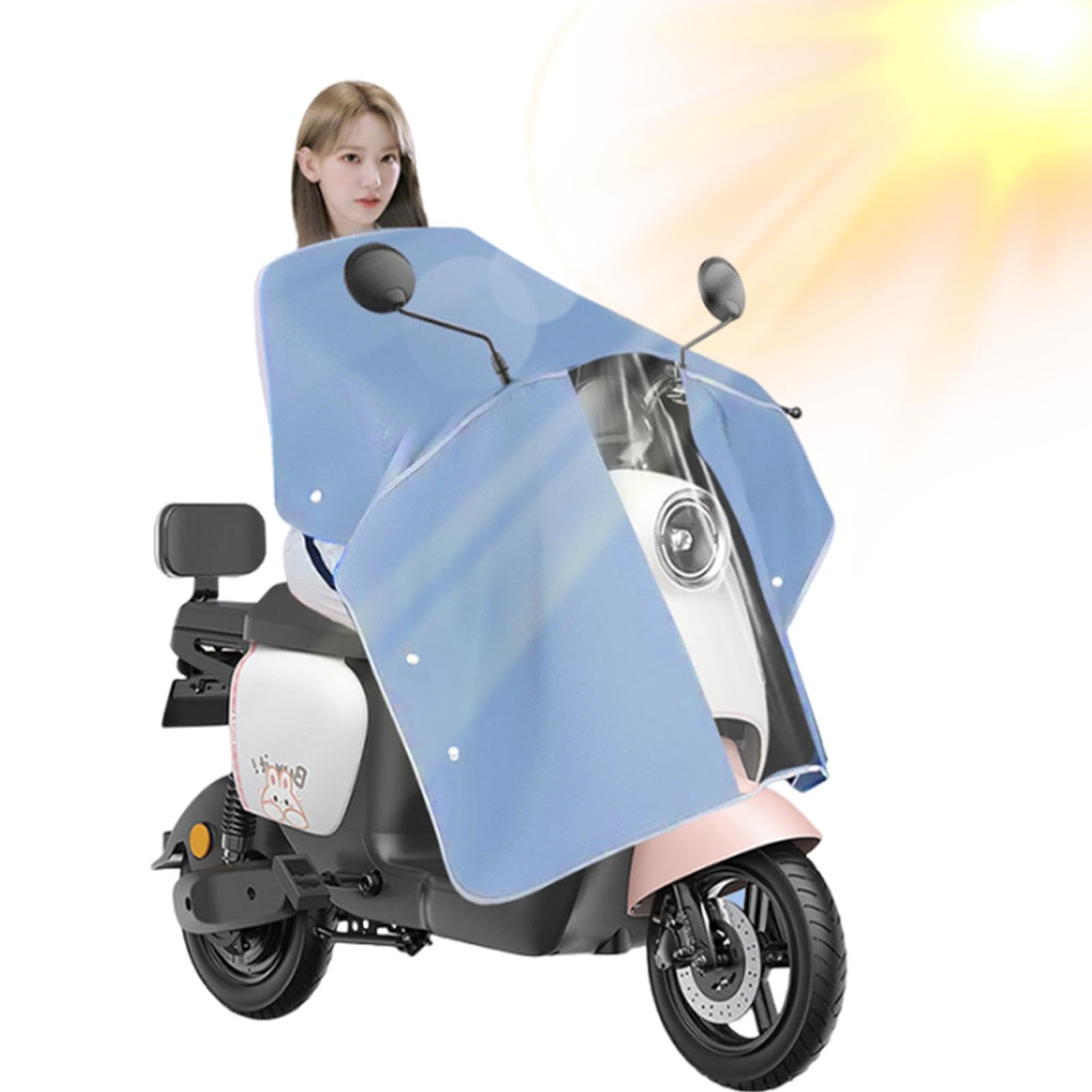 Wasserdicht Motorrad, Elektroroller Windschutz, Motorrad Bein Sonnenschutz, Roller Windschutzscheibe, Heavy Duty Motorrad, Winddicht Motorrad, Sonnenschutz von ARIOU