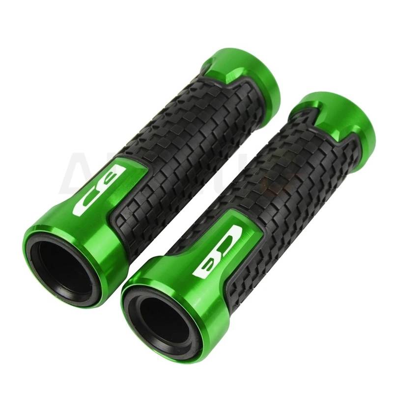 HSL Motorrad Lenker Handgriffe Griff Bar End Kappe Stecker FÜR Honda CB125R CB150R CB190R CB250R CB300R CB400 CB500F CB500X CB500R(Green) von ARMERI