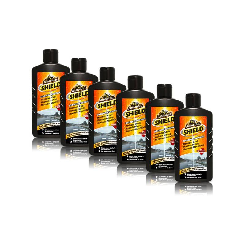 6X Armor All 20200L Shield SCHEIBENVERSIEGELUNG REGENABWEISER 200ml von ARMOR ALL SET