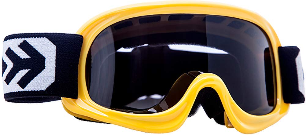 ARMOR HELMETS® AG-49 „Yellow“ · Kids Cross-Brille · Kinder Schutz-Brille MX Enduro Moto Sport Pocket-Bike Junior Goggles verspiegelt Kinder-Helm Cross-Helm Motorrad-Helm · BLACK SILVER CLEAR von ARMOR HELMETS