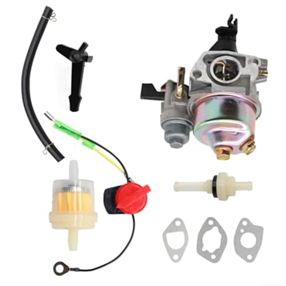 Vergaser-Set, 7 PS für 212 cc Motor für R210 Rasenmäher, für 60363, 68121, 69727, 68120, GX160, GX168F, GX200 von ARMYJY