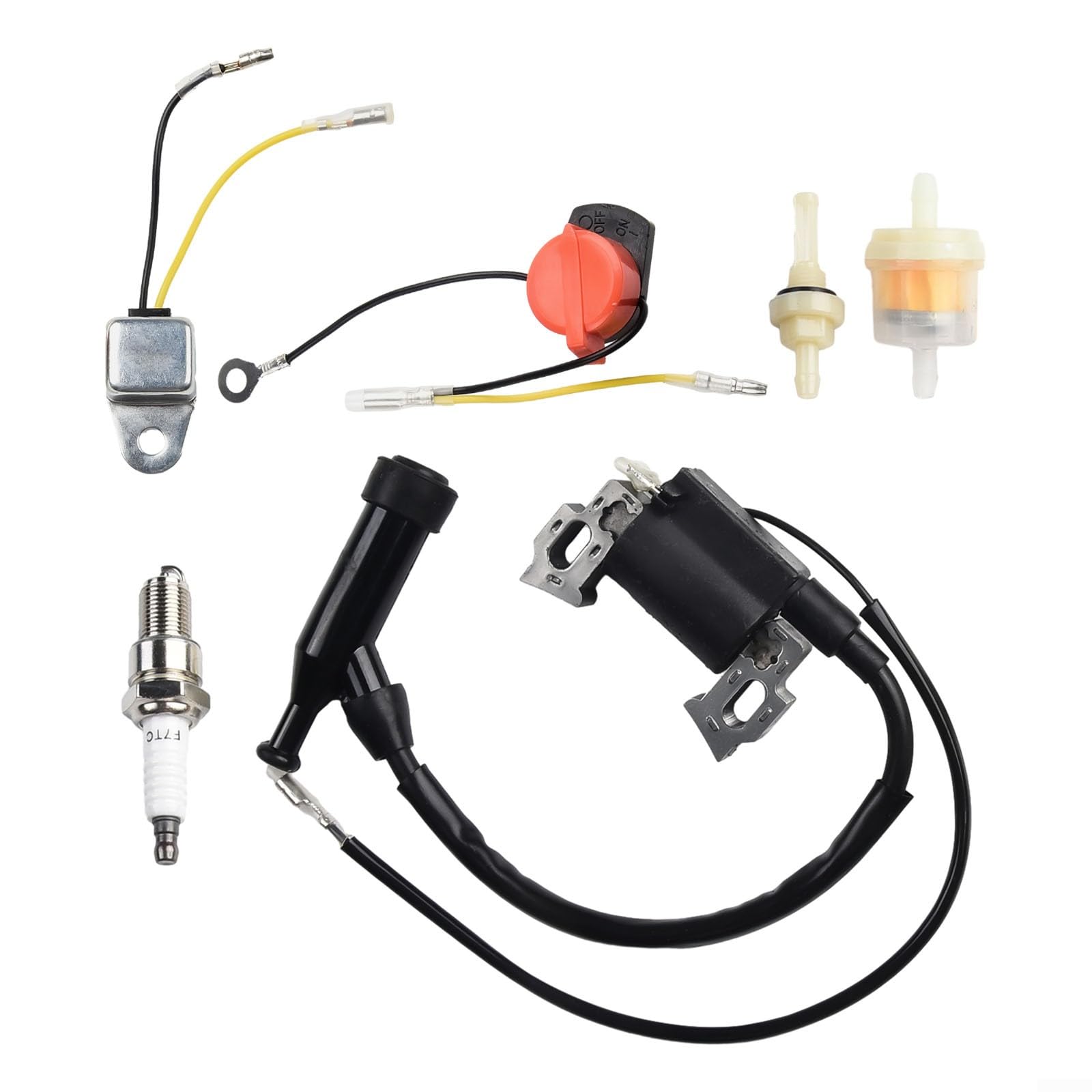 Zündspule, 30500-ZE1-013 30500-ZE1-043 Motorgenerator, Rasenmäher, Ersatz für GX200, GX120, GX110, GX140 von ARMYJY