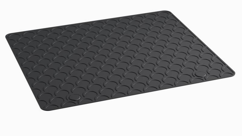 Doggy Mat SMALL Optionale Zusatzmatte (Stoßstangenschutz) inkl. Befestigungsclips universal passend für Aroba Kofferraumwannen Material Gummi Farbe Schwarz von AROBA