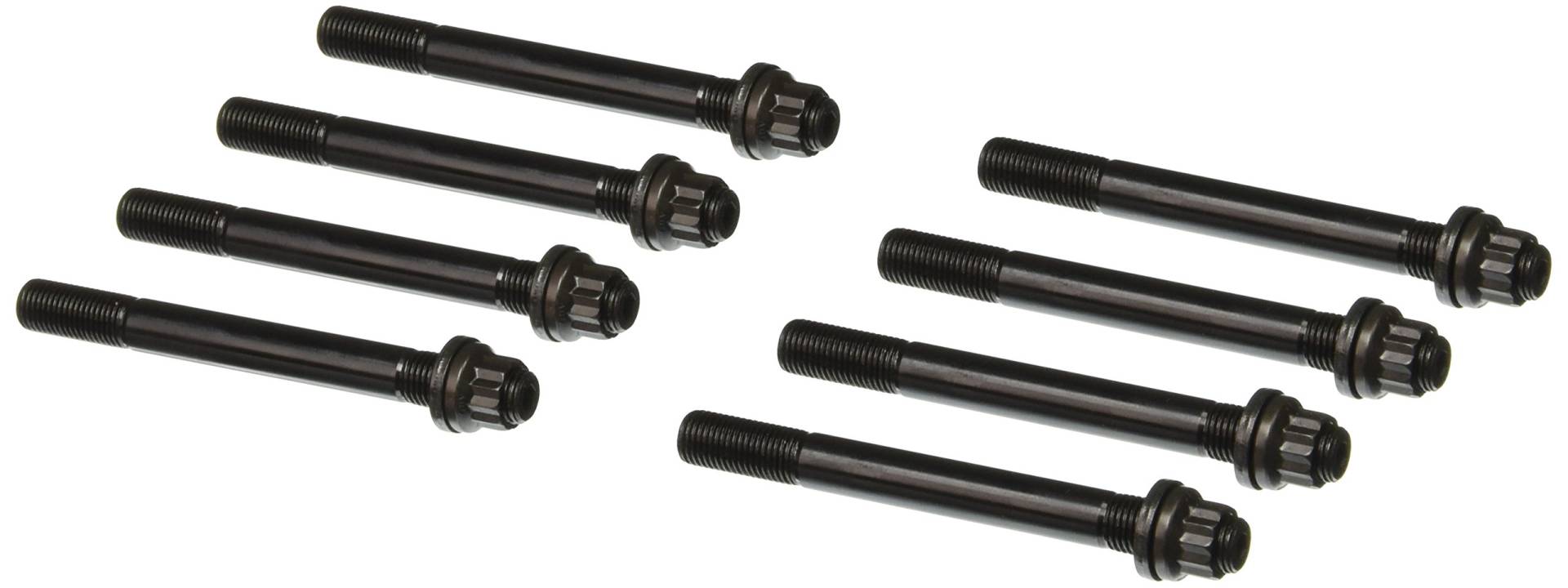 ARP Hauptbolzen-Set für Mitsubishi 6G72 3.0L 6-Zylinder ab Baujahr 93, 12-Punkt-Kopf, Schwarz, Chrom-Moly-Stahl, Automotive-Engine-Main-Bolts von ARP