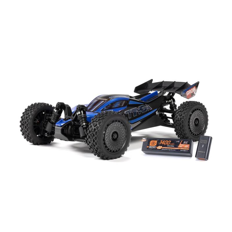 Arrma ARA2306ST2 TYPHON GROM 223S BLX Small-Scale Brushless Inkl Akku/Lader Blau von ARRMA