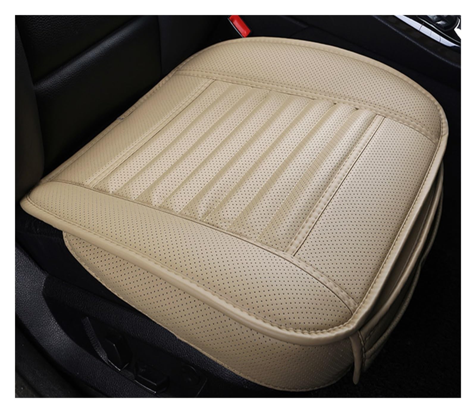 ARROIO Autositzbezüge Leder Für Mercedes Für W124 Für W245 W212 W169 Ml W163 W246 Ml W164 Cla Gla W639 Universal Auto Sitzbezug. (Farbe : Beige, Size : 1pcs Front Seat Covers) von ARROIO