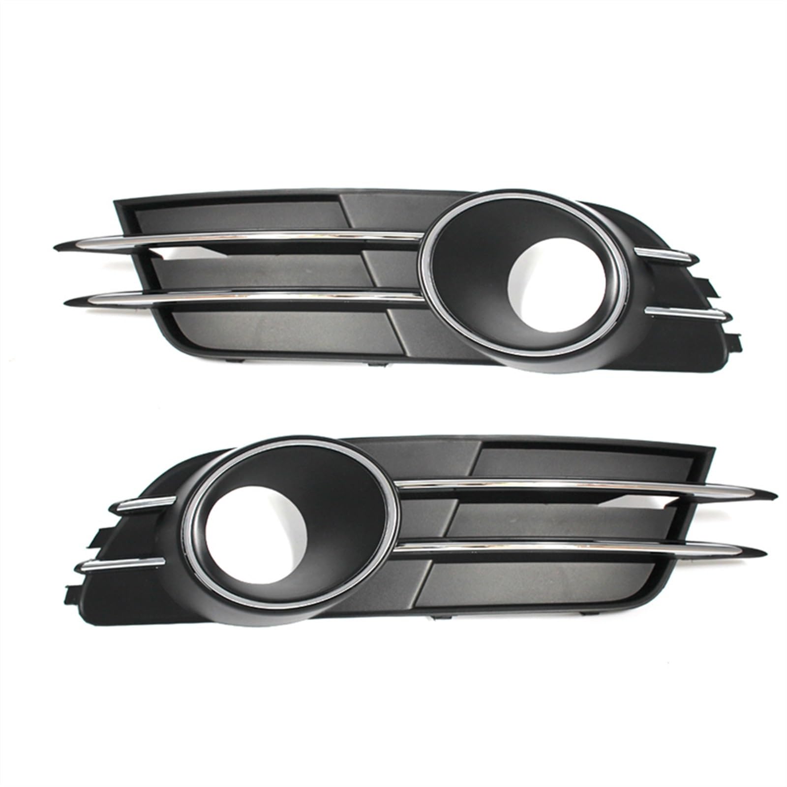 2-teiliger linker und rechter verchromter Kühlergrill for die untere Stoßstange vorn, for Nebelscheinwerfer, for Audi, for A6 C7 2011-2015 4G0807681B 4G0807682B Frontgrills von ARRPO