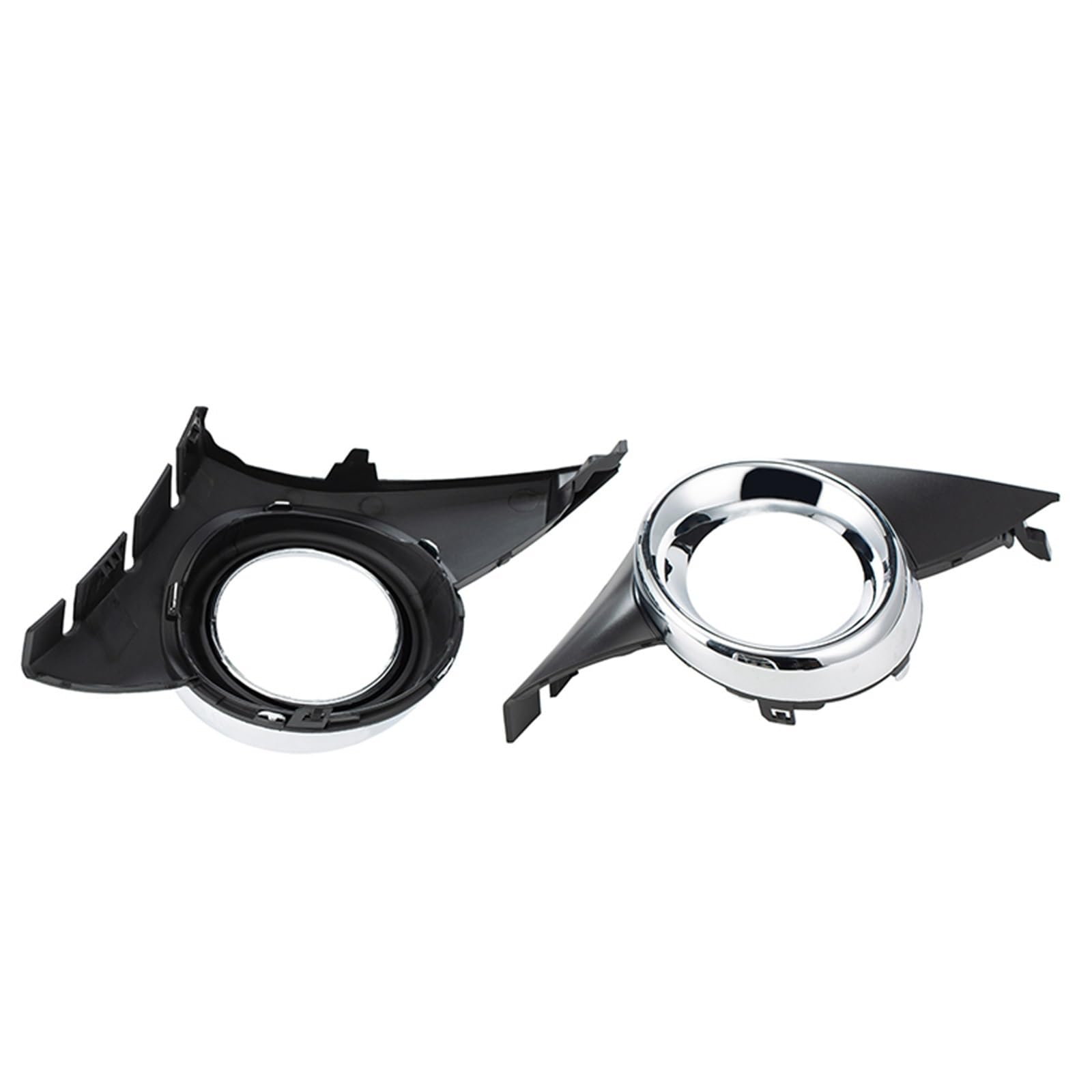 ARRPO 2-teiliges Auto-Nebelscheinwerfer-Lampenabdeckungsgitter vorne rechts/links ， for Peugeot ， for 207 Sport 2006 2007 2008 2009 Chromverkleidungszubehörteile Frontgrills(1 Pair) von ARRPO