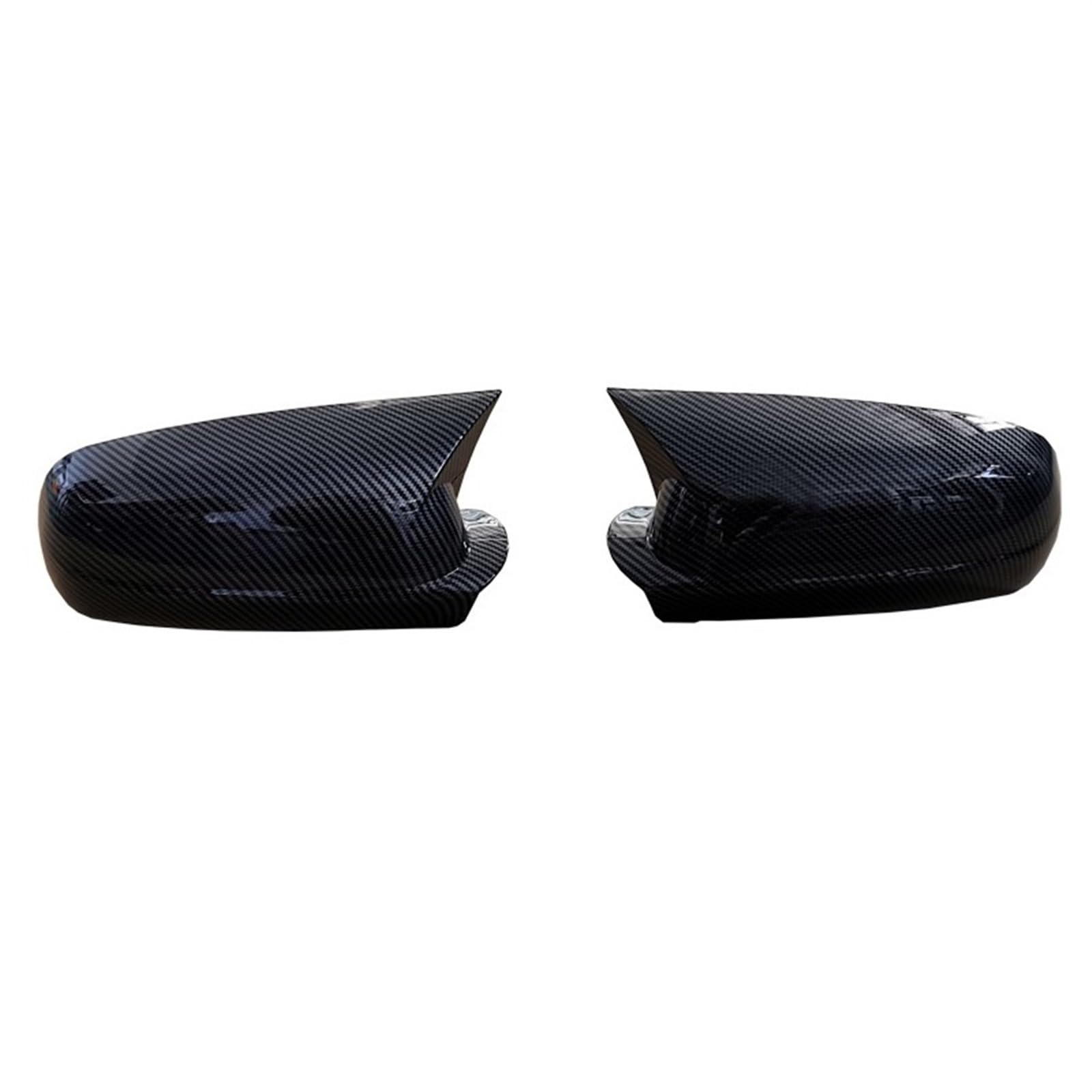 ARRPO 2PCS Form Tür Seite Flügel Spiegel Abdeckung Kappen Shell For VW Golf Mk4 Schrägheck 1997-2004 For VW Bora Jetta Passat B5 1998-2005 3B1857537 Seitenspiegelabdeckungen(Carbon Fiber) von ARRPO