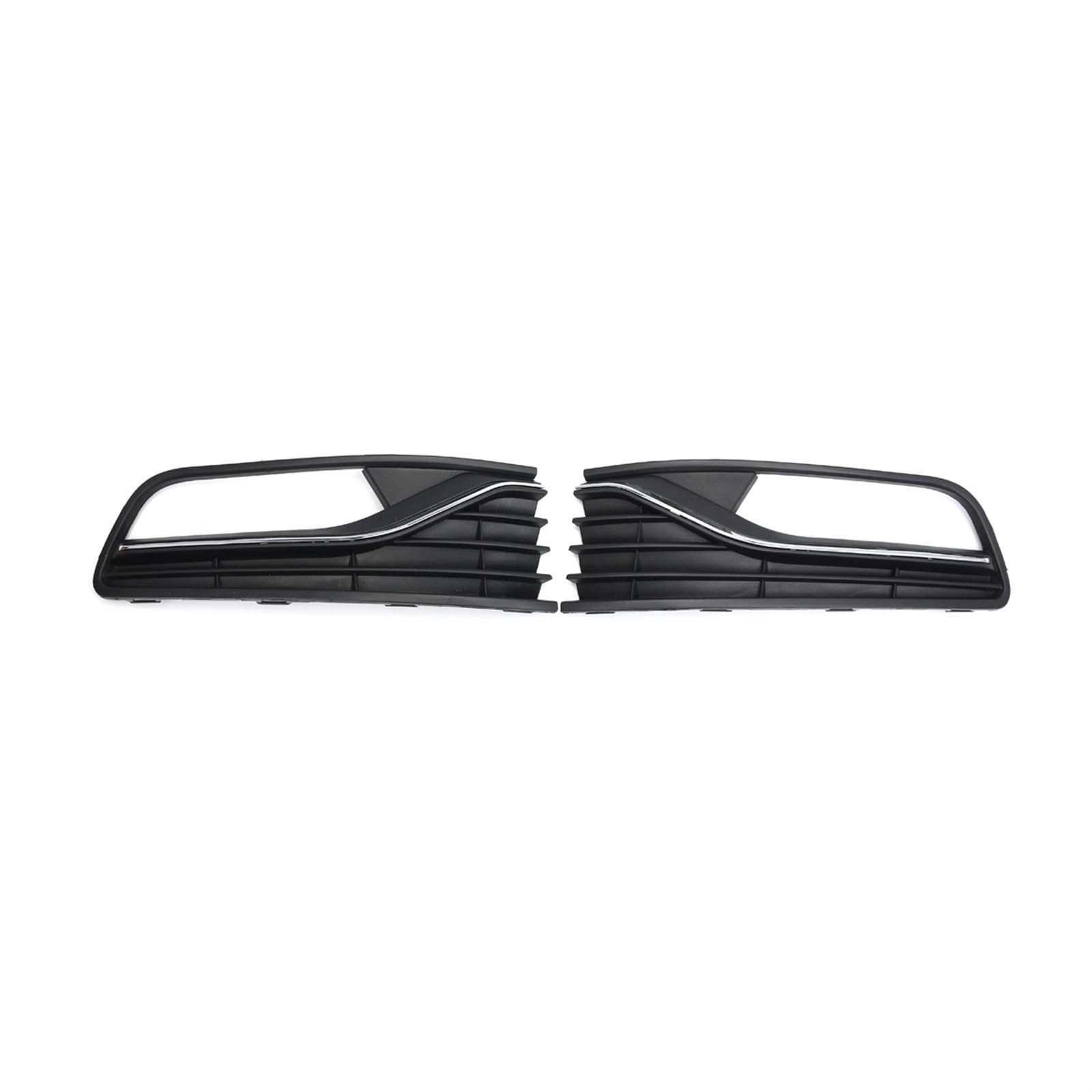 ARRPO Auto-Frontstoßstangen-Nebelscheinwerfer-Lampe, Chromgrill, for VW, for Polo Schrägheck 2014 2015 2016 2017 2018, dekorative Abdeckung for Frontgrill Frontgrills(A pair) von ARRPO